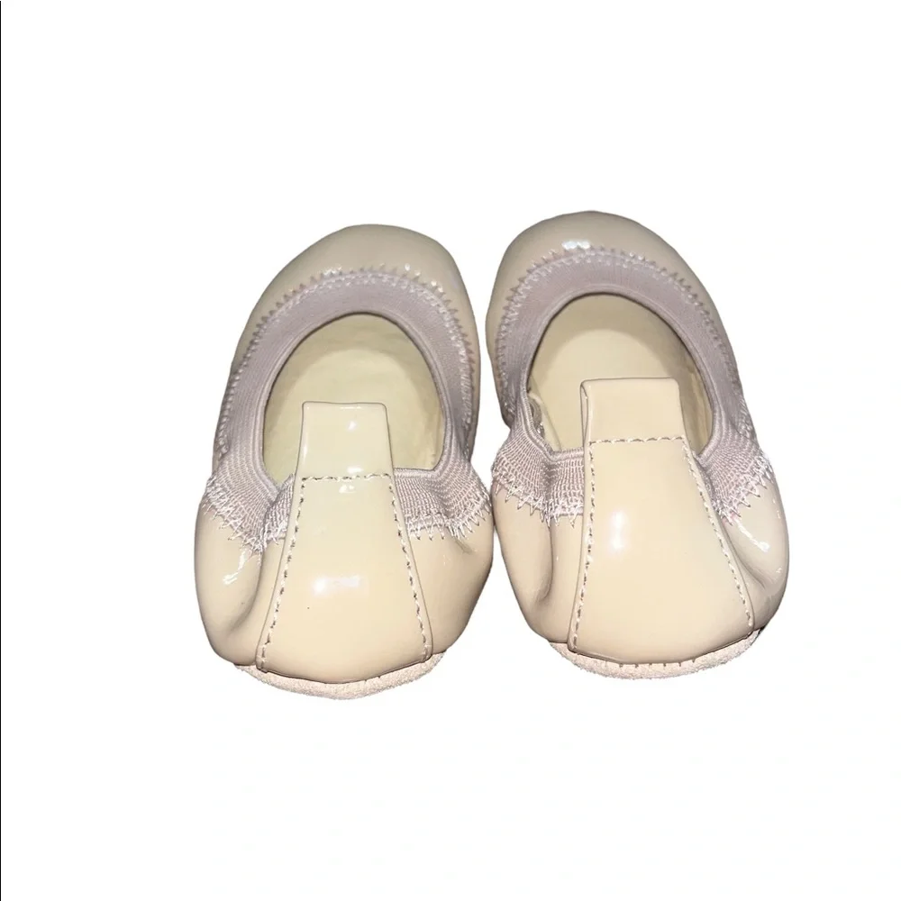Yosi Samra Tan Patent Flats